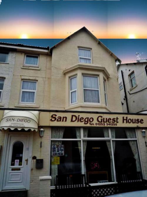 San Diego Guest House - Near Pleasure Beach Blackpool Dış mekan fotoğraf